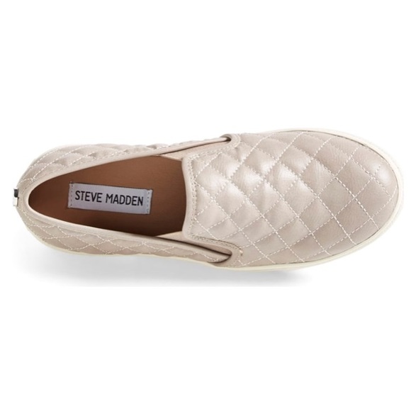steve madden // quilted platform slip-on sneaker - Picture 4 of 6